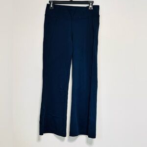 Athleta Delancey Skyline Ankle Flare Navy Pants Medium